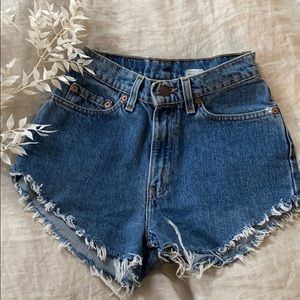 Levi’s vintage jean shorts size 24